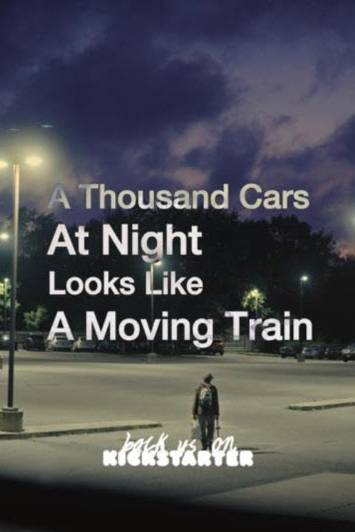 A Thousand Cars At Night Looks Like A Moving Train