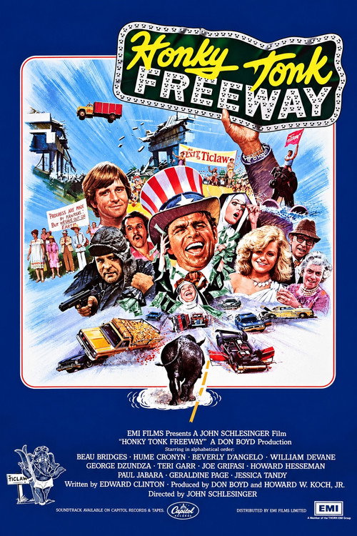 Honky Tonk Freeway (1981) poster