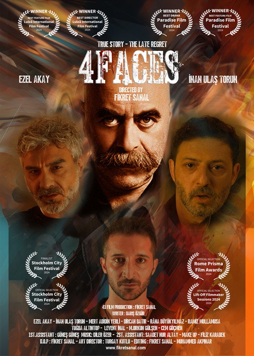 4 FACES poster