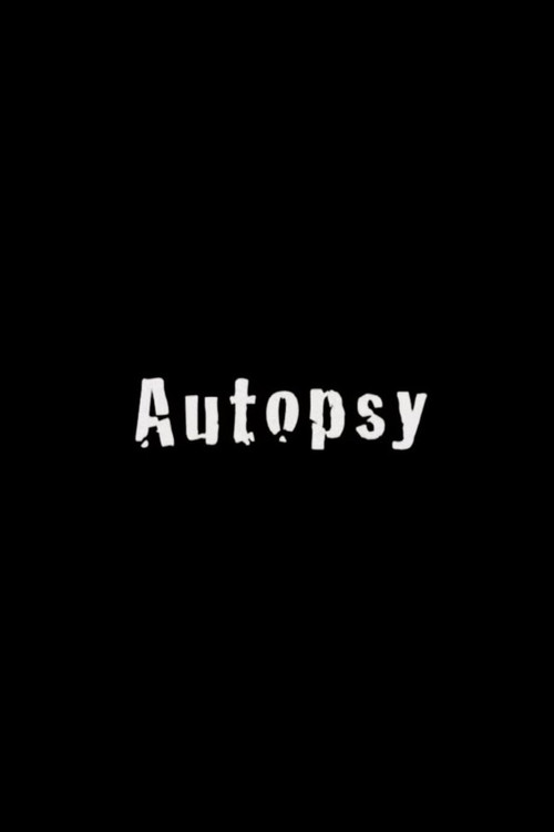 Autopsy (2009) poster
