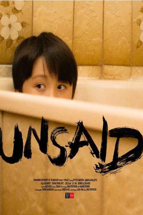 Unsaid poster