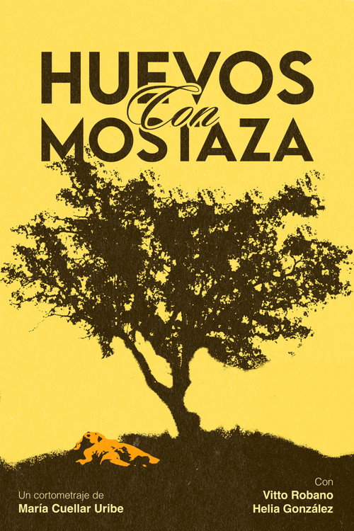 Huevos con mostaza