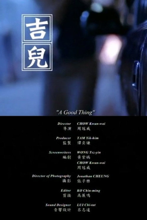 A Good Thing (2009) poster