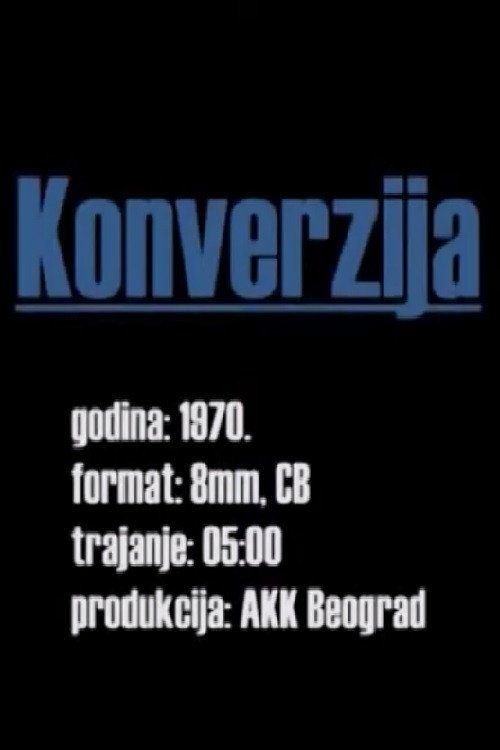 Conversion (1970) poster