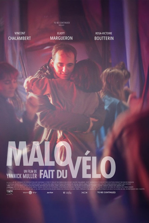 Malo fait du vélo