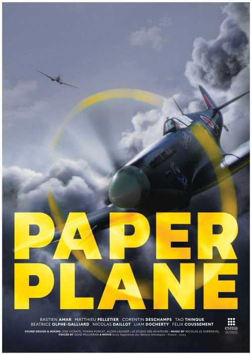 paper plane poster