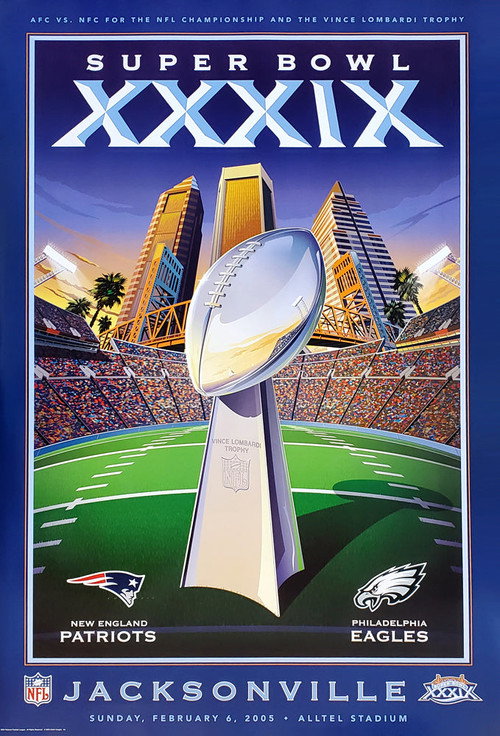 Super Bowl XXXIX Champions: New England Patriots
