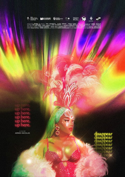 up here, disappear