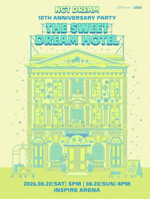 NCT DREAM 10TH ANNIVERSARY PARTY 'THE SWEET DREAM HOTEL'