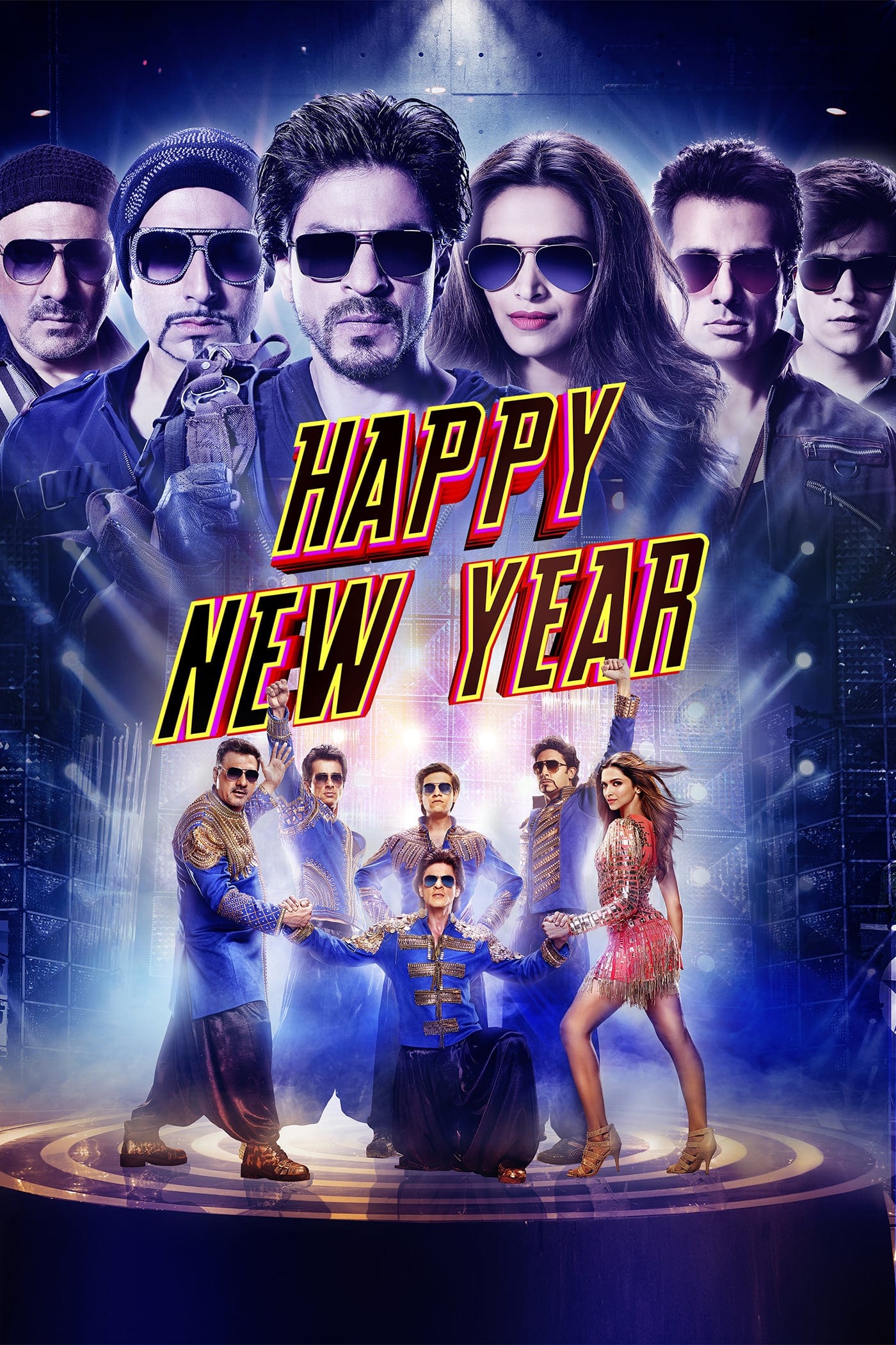 Poster for the movie "Happy New Year"