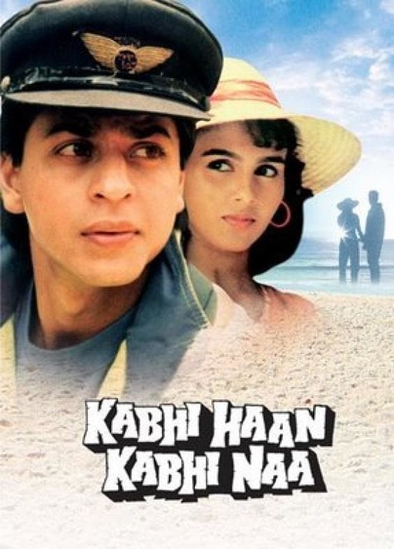 Poster for the movie "Kabhi Haan Kabhi Naa"