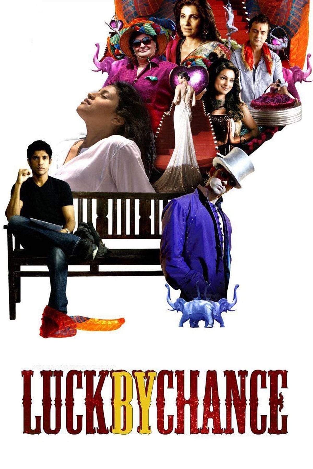 Poster for the movie "Luck by Chance"