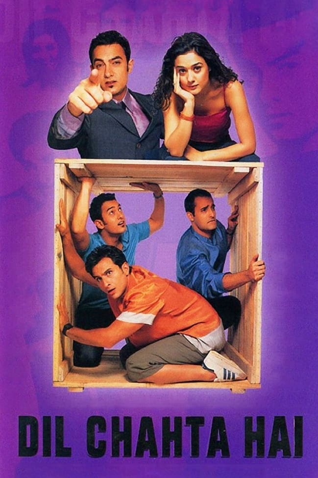 Poster for the movie "Dil Chahta Hai"