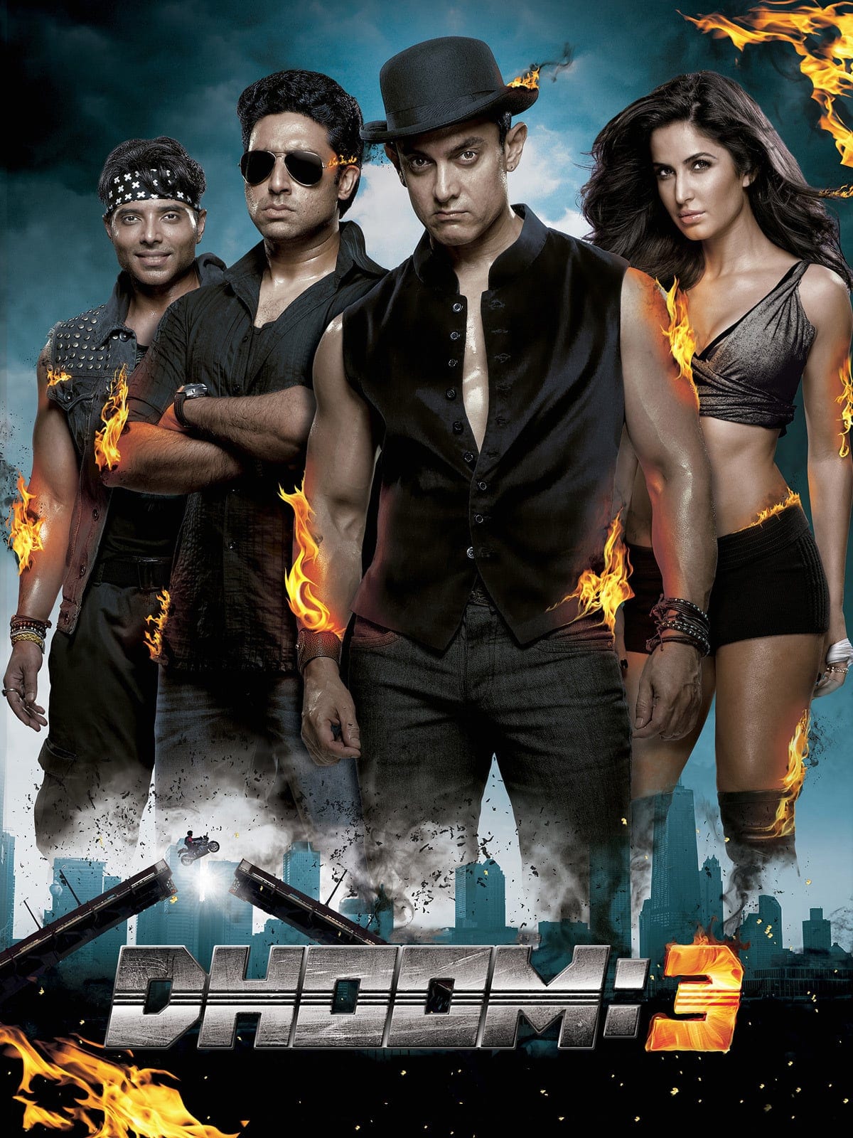 Poster for the movie "Dhoom 3"