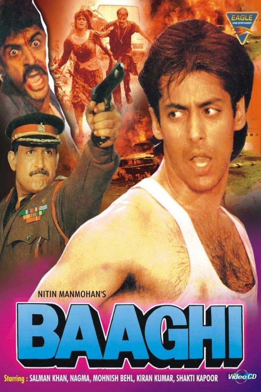 Poster for the movie "Baaghi: A Rebel for Love"