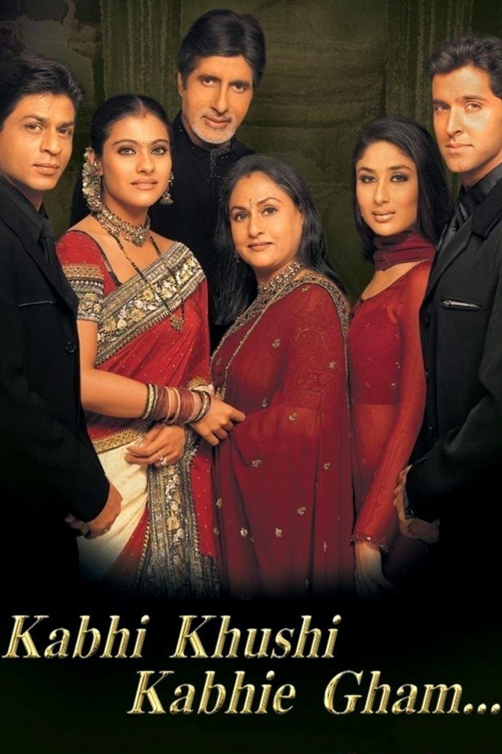 Poster for the movie "Kabhi Khushi Kabhie Gham"
