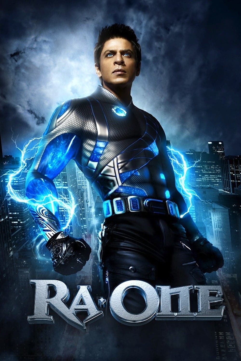Poster for the movie "Ra.One"