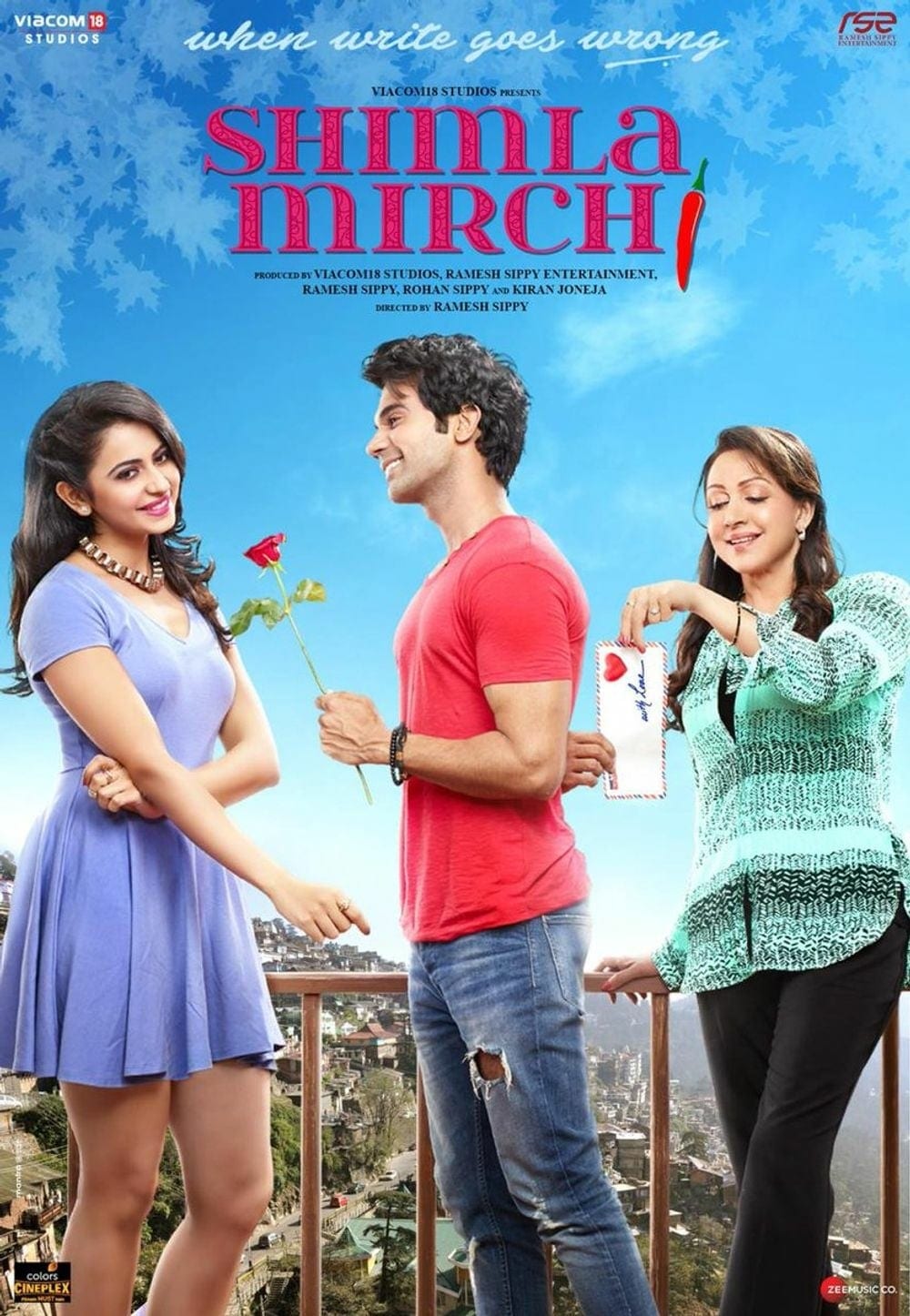 Poster for the movie "Shimla Mirchi"