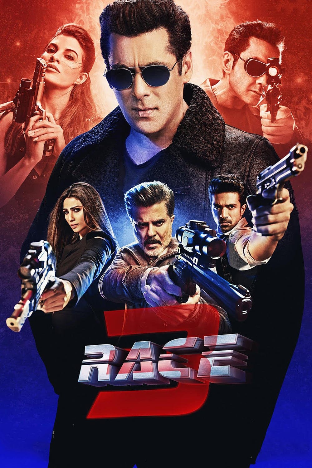 Poster for the movie "Race 3"