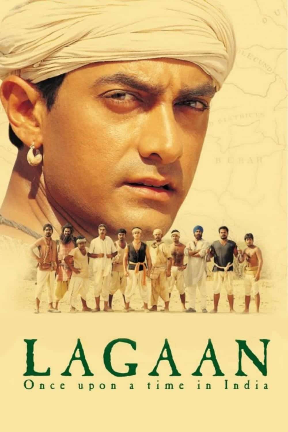 Poster for the movie "Lagaan: Once Upon a Time in India"