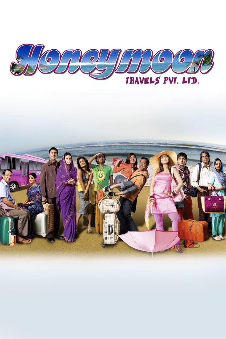 Poster for the movie "Honeymoon Travels Pvt. Ltd."