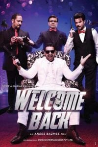 Poster for the movie "Welcome Back"