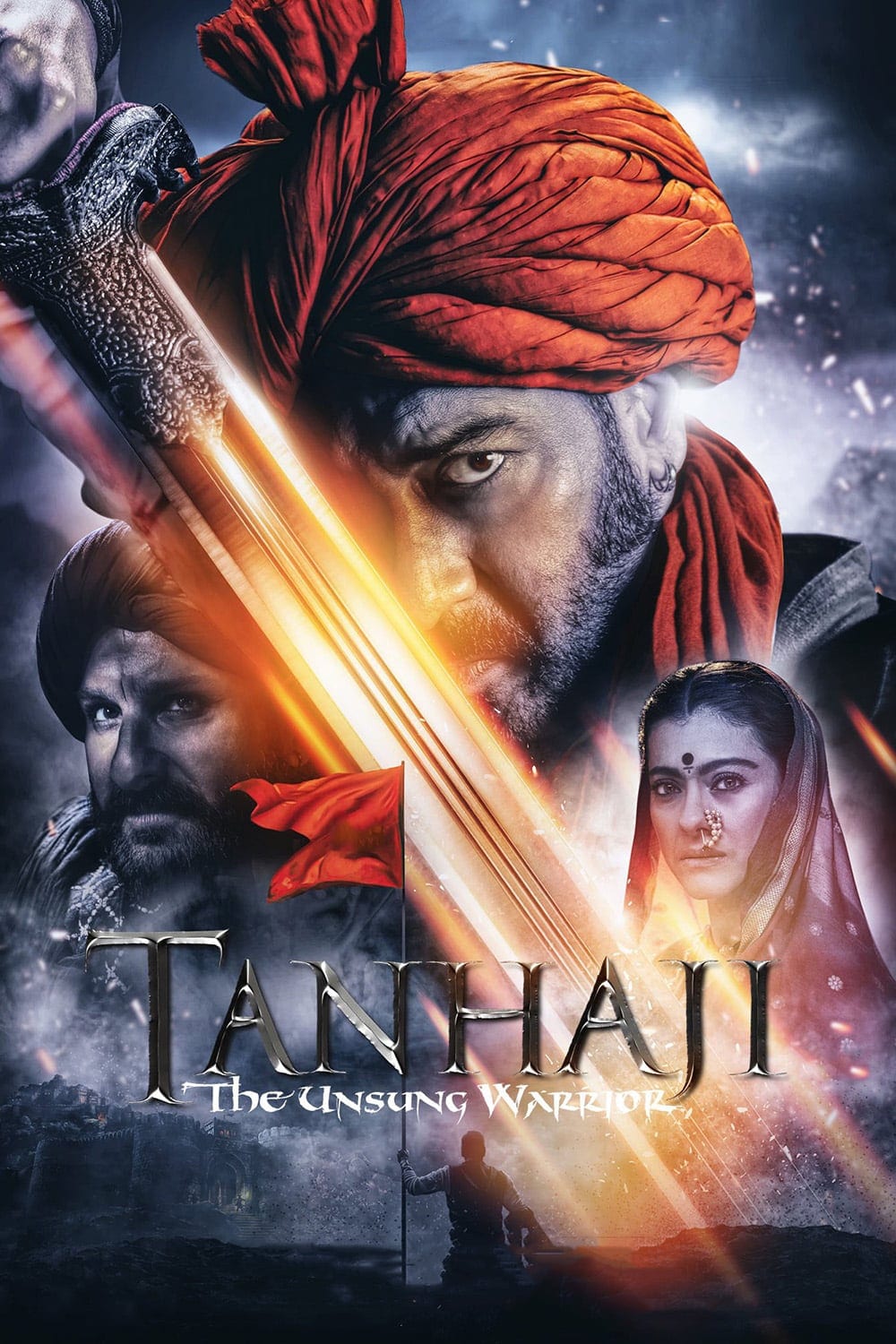 Poster for the movie "Tanhaji: The Unsung Warrior"