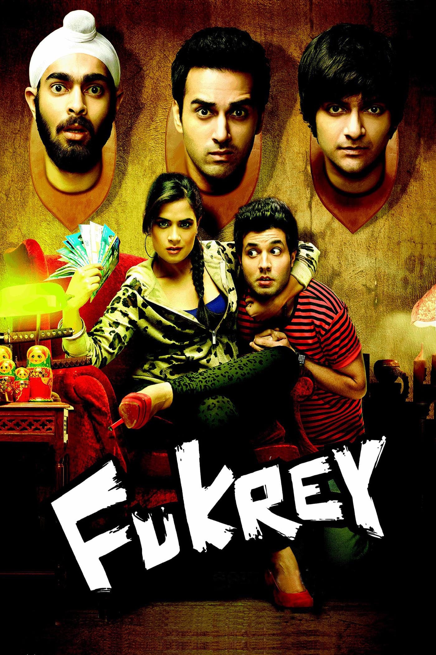 Poster for the movie "Fukrey"