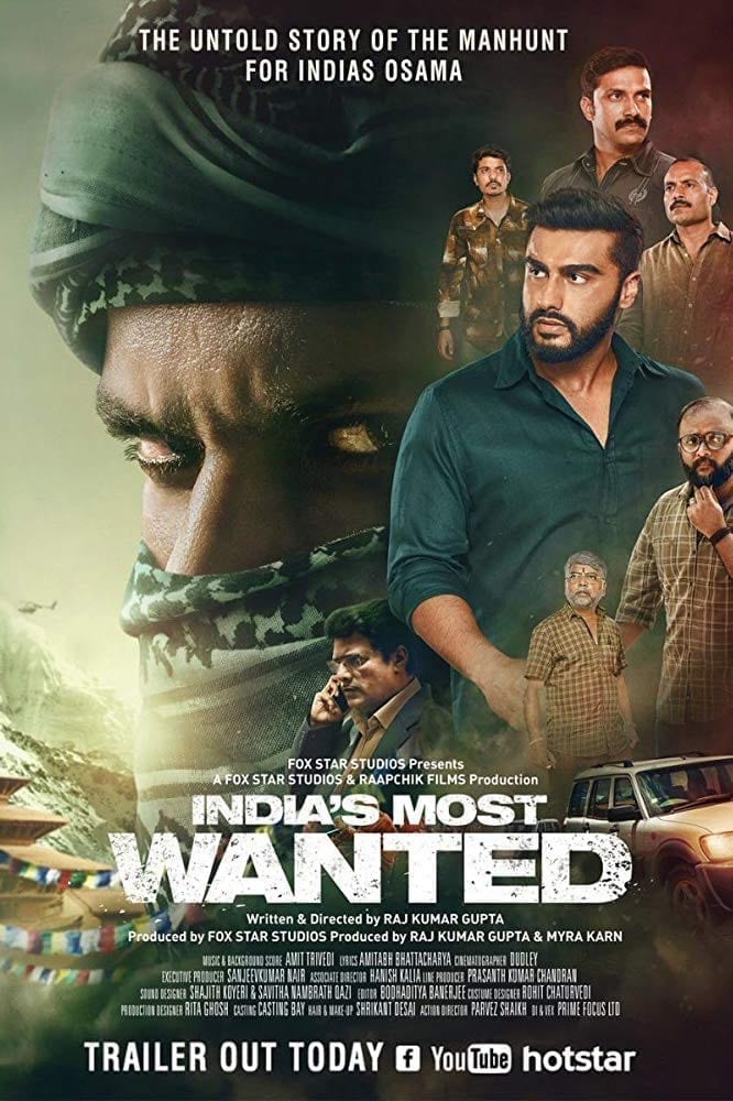 Poster for the movie "India's Most Wanted"