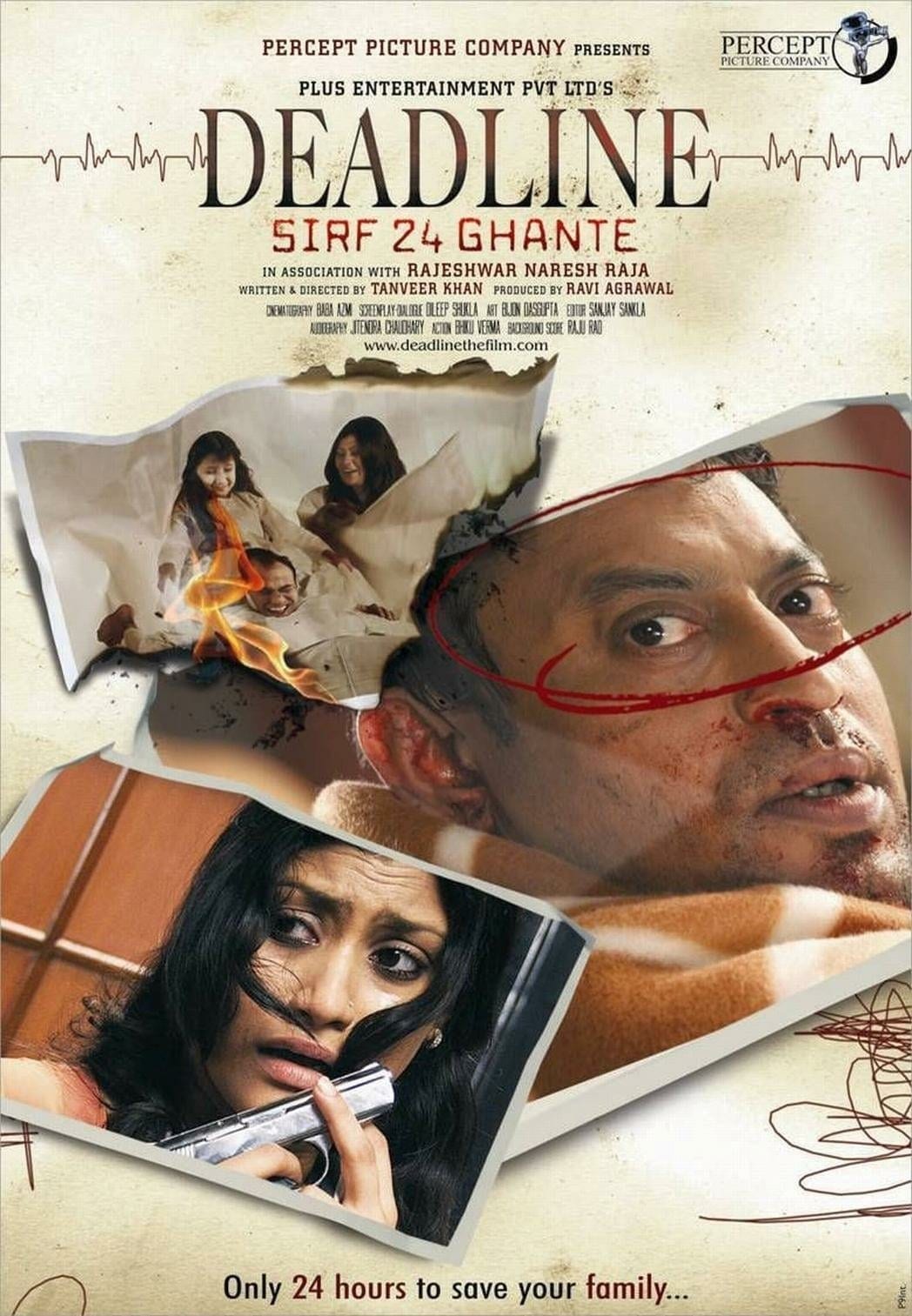 Poster for the movie "Deadline: Sirf 24 Ghante"