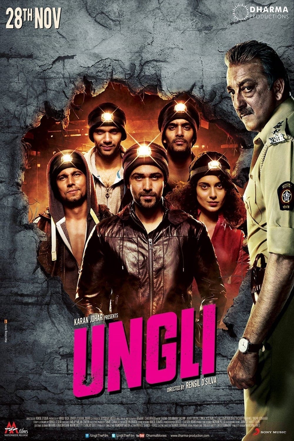Poster for the movie "Ungli"