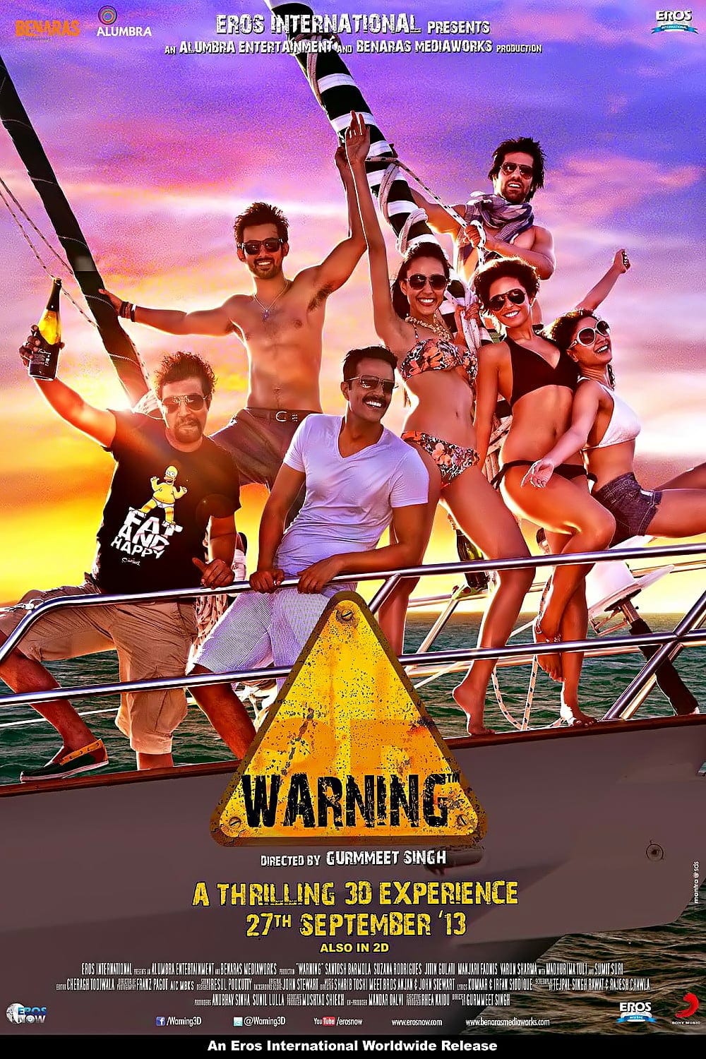 Poster for the movie "Warning"