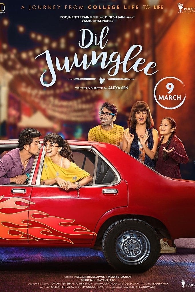Poster for the movie "Dil Juunglee"