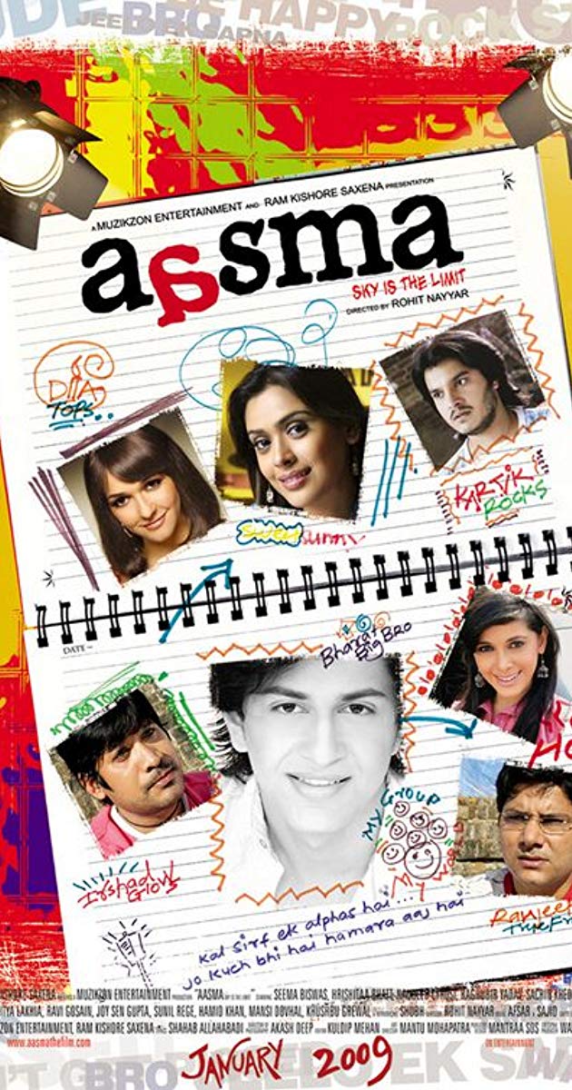Poster for the movie "Aasma The Sky Is the Limit"