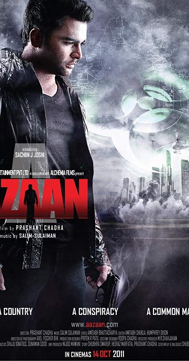 Poster for the movie "Aazaan"