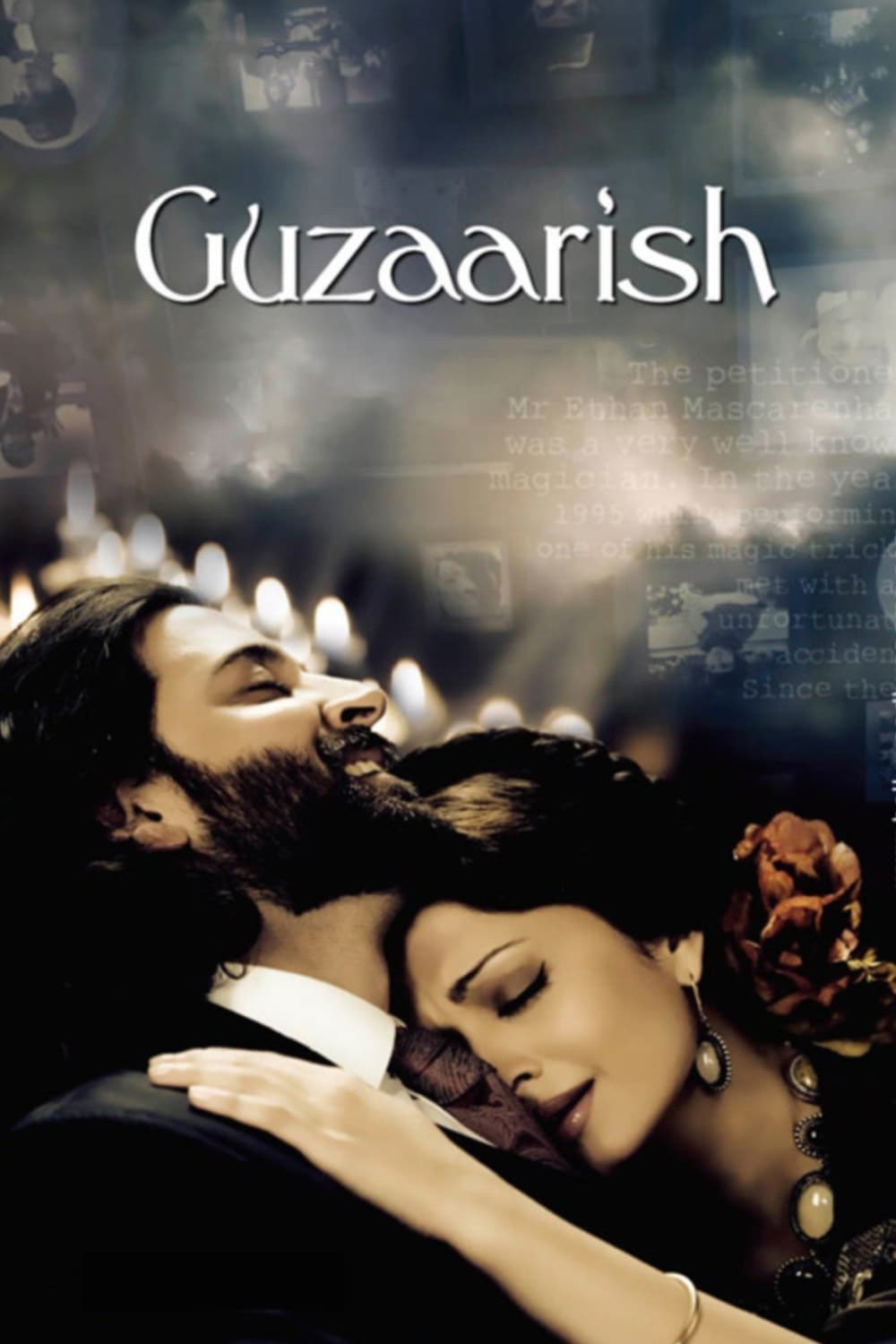 Poster for the movie "Guzaarish"