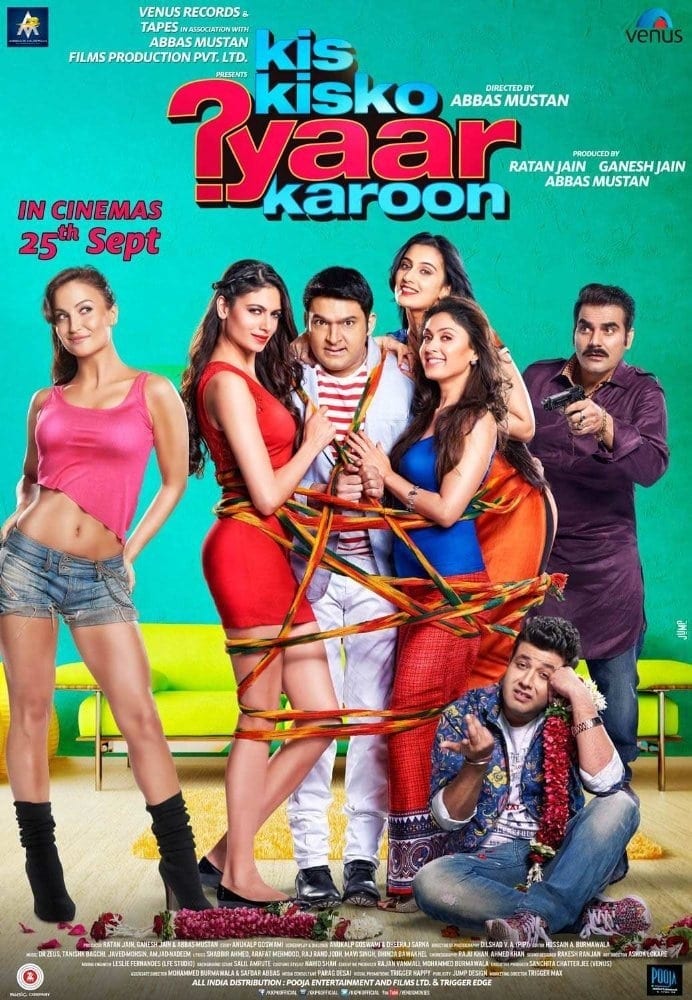 Poster for the movie "Kis Kisko Pyaar Karoon"
