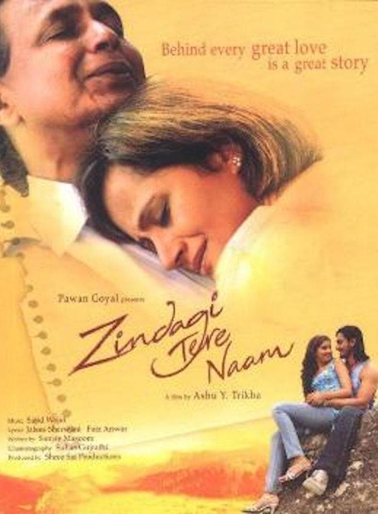 Poster for the movie "Zindagi Tere Naam"