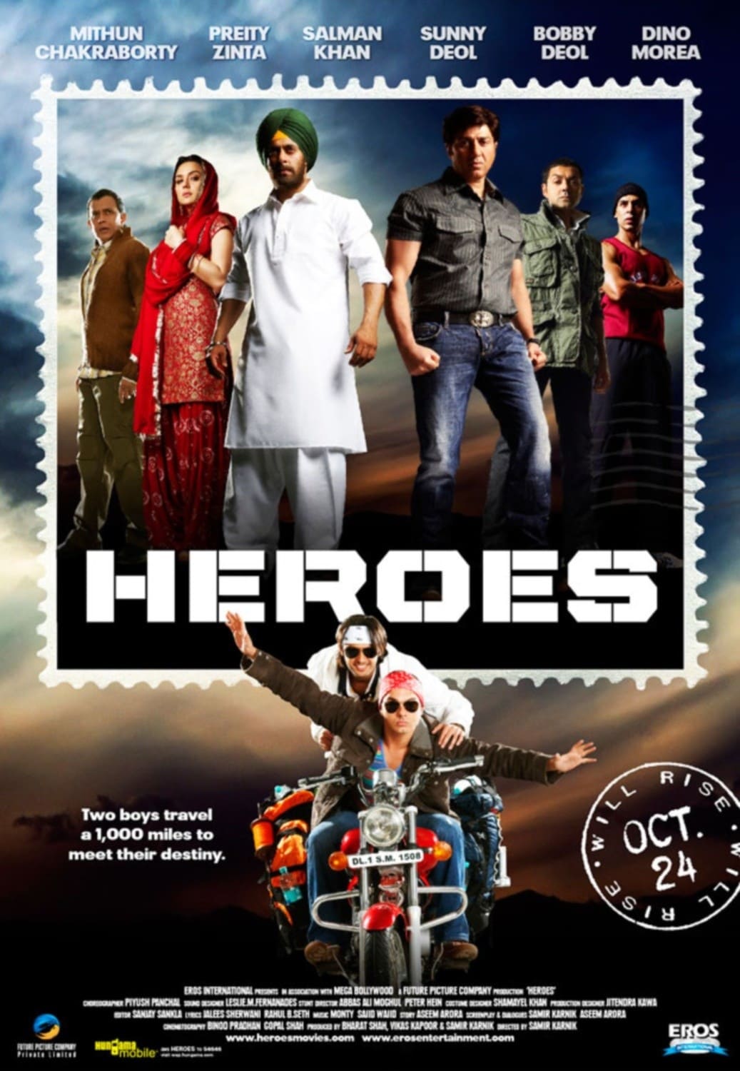Poster for the movie "Heroes"