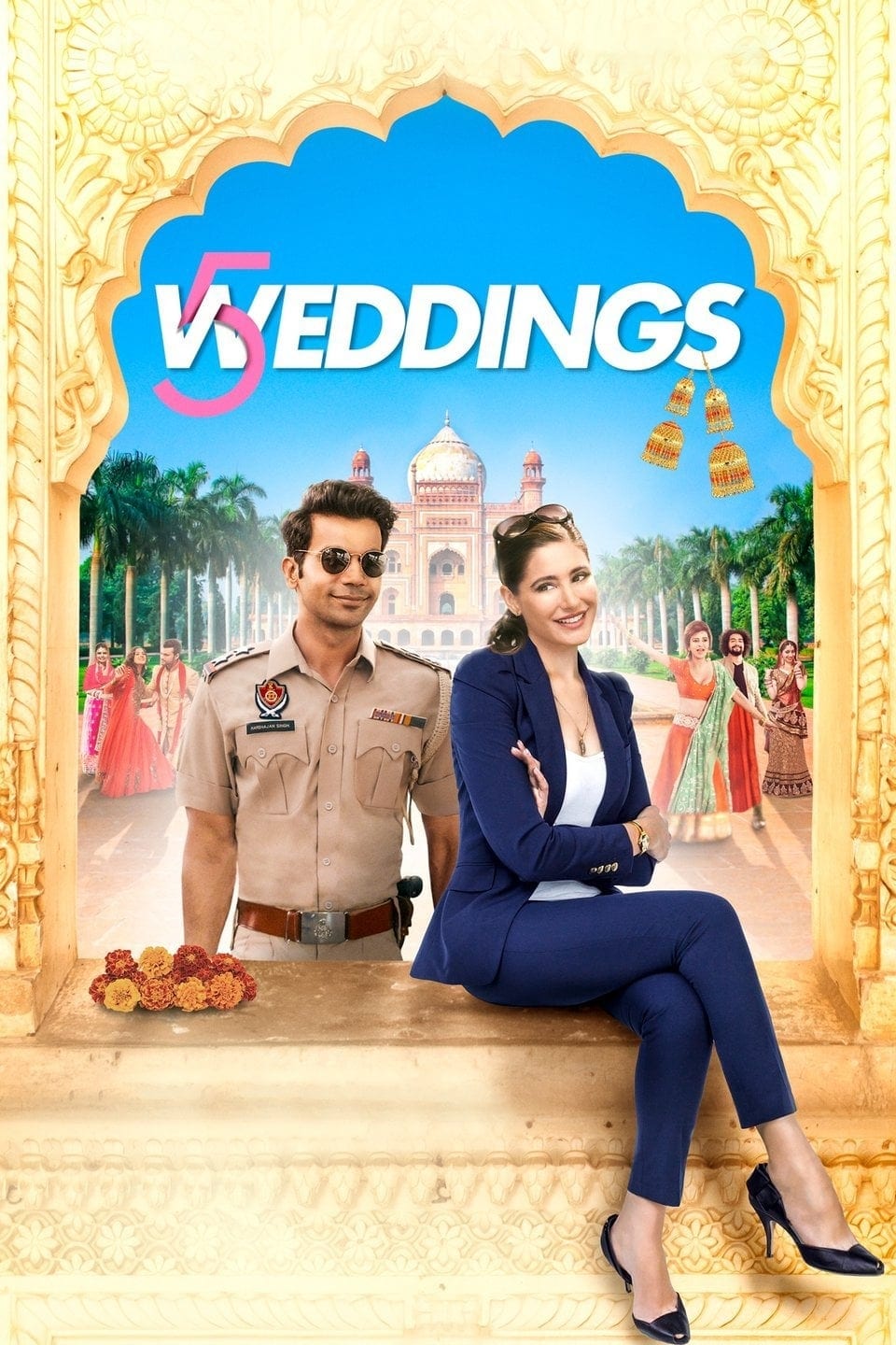 Poster for the movie "5 Weddings"