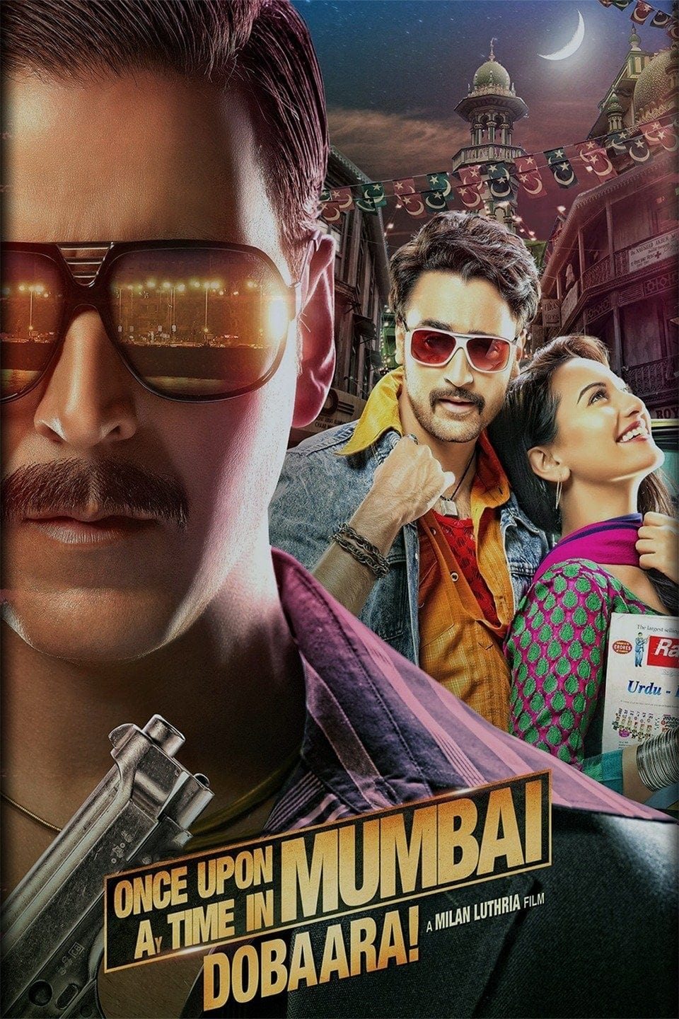 Poster for the movie "Once Upon ay Time in Mumbai Dobaara!"