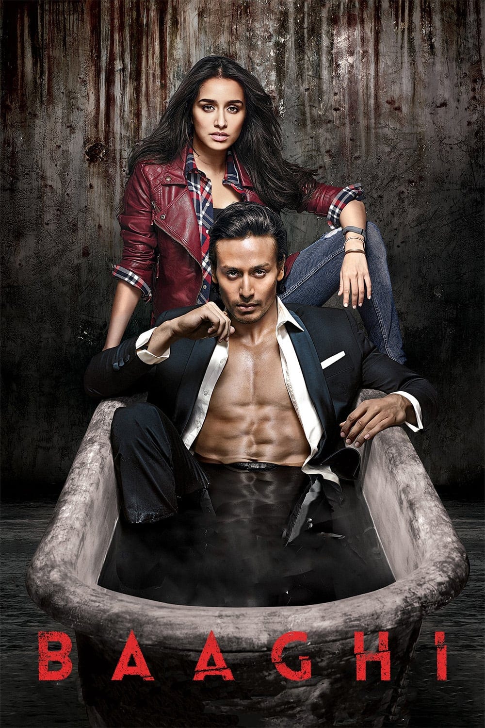 Poster for the movie "Baaghi"