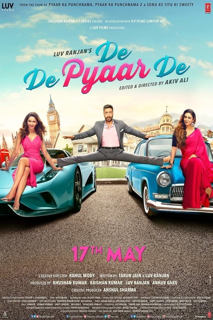 Poster for the movie "De De Pyaar De"