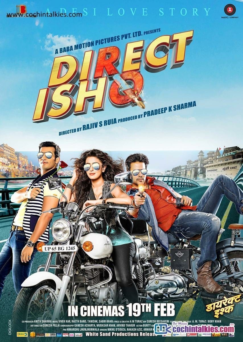 Poster for the movie "Direct Ishq"