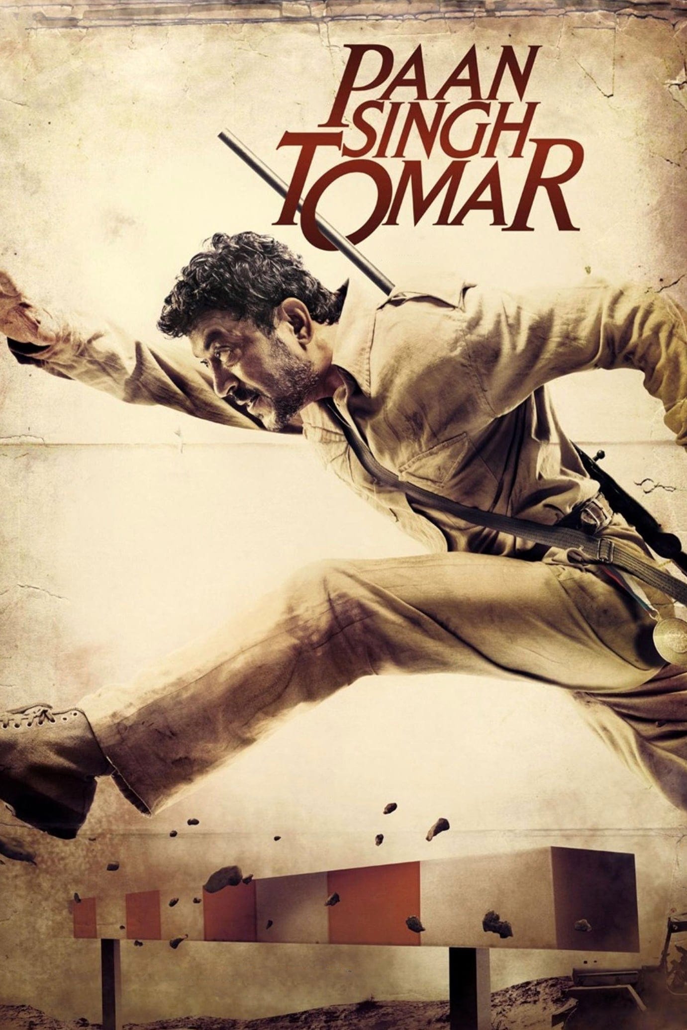 Poster for the movie "Paan Singh Tomar"