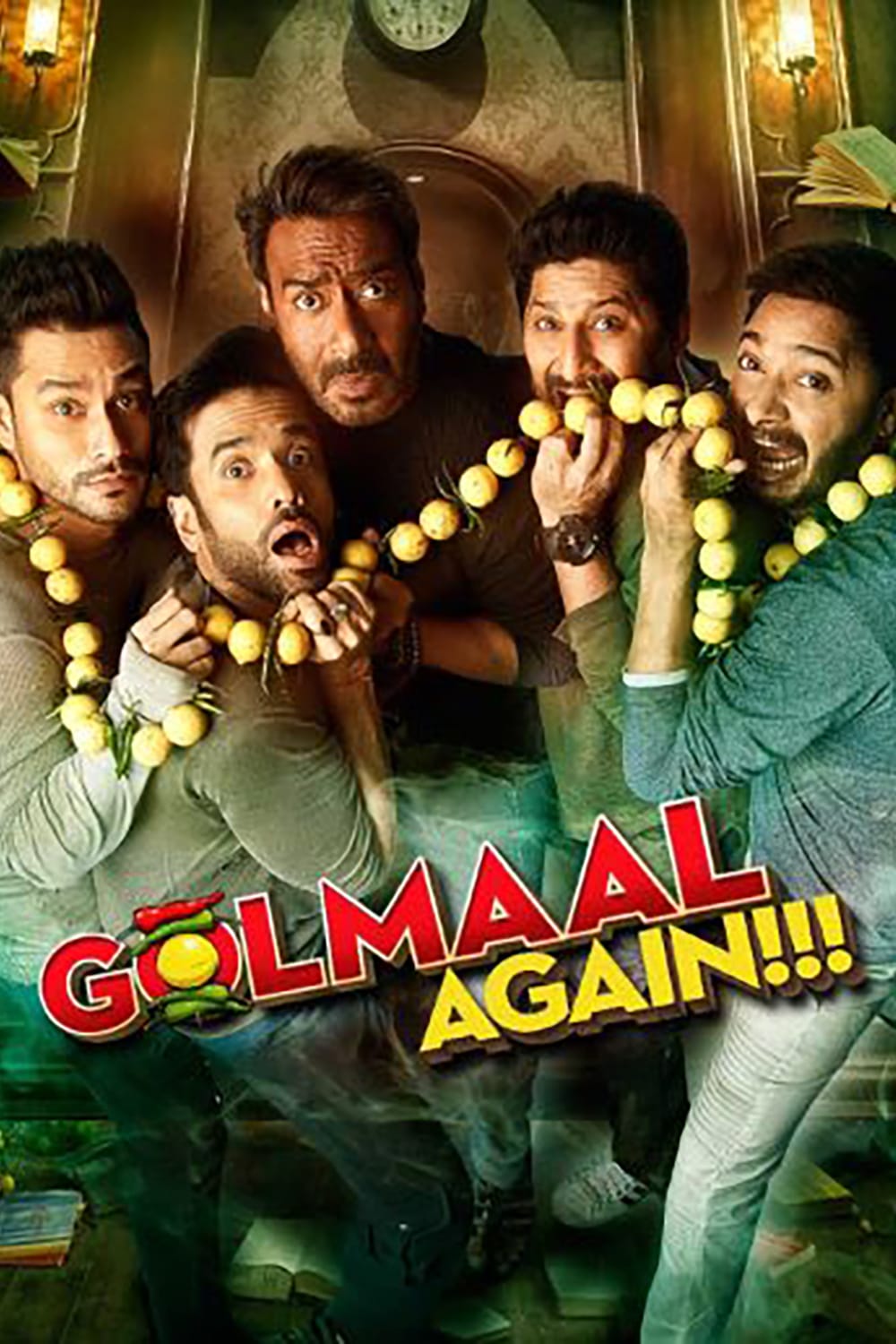 Poster for the movie "Golmaal Again"