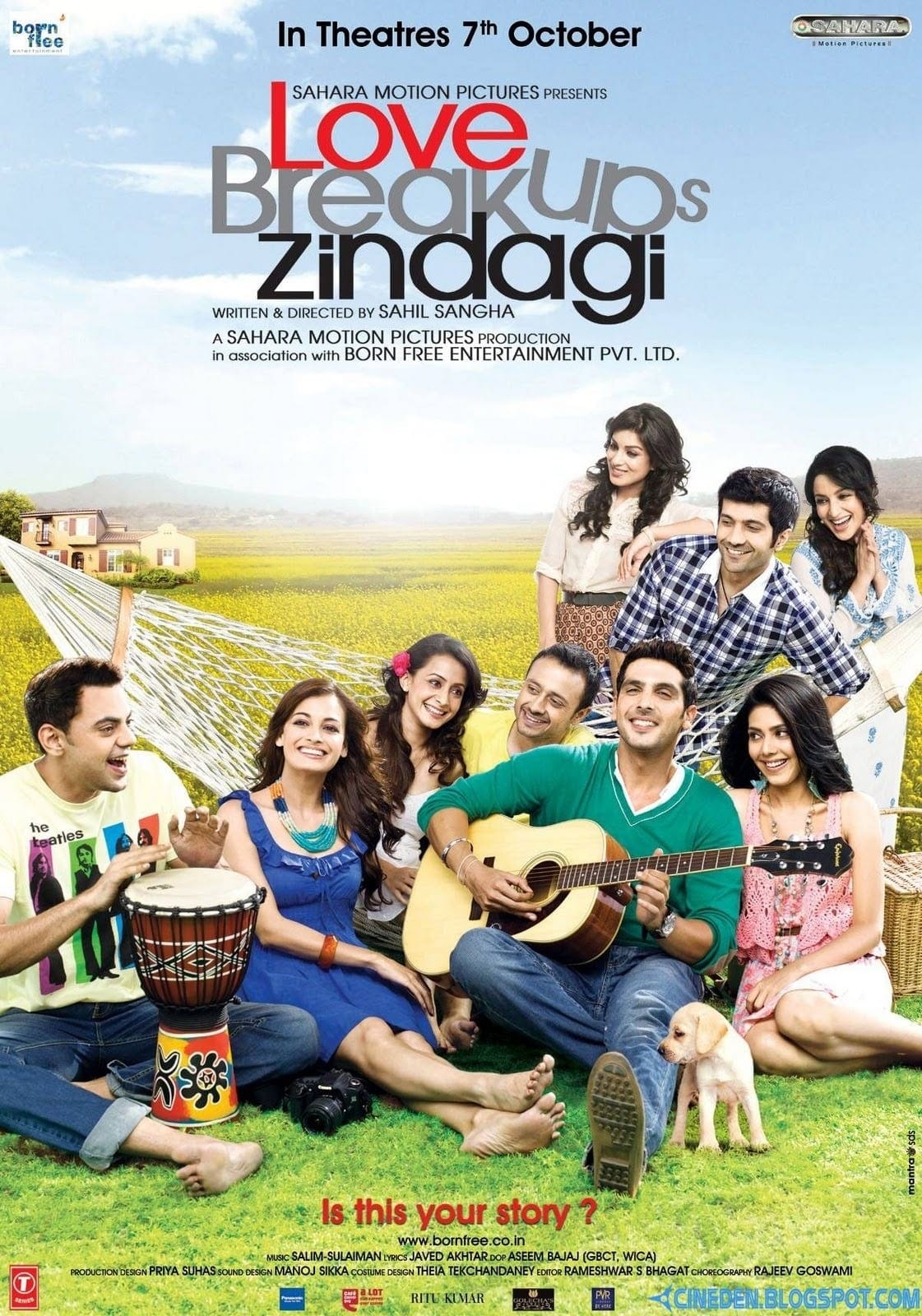 Poster for the movie "Love Breakups Zindagi"