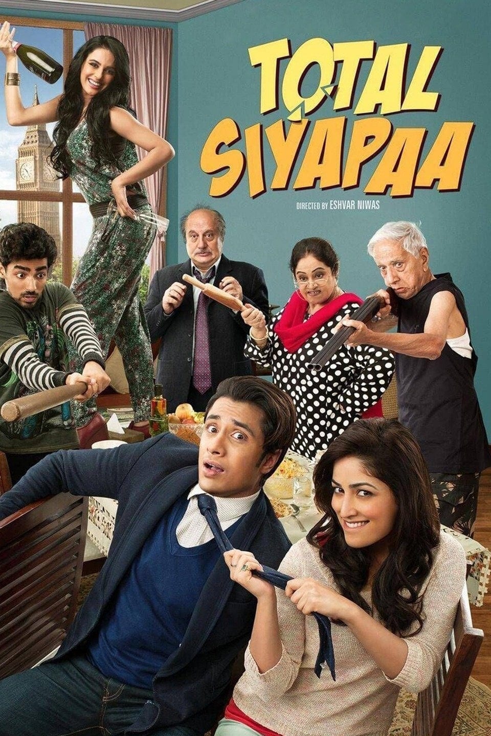 Poster for the movie "Total Siyapaa"