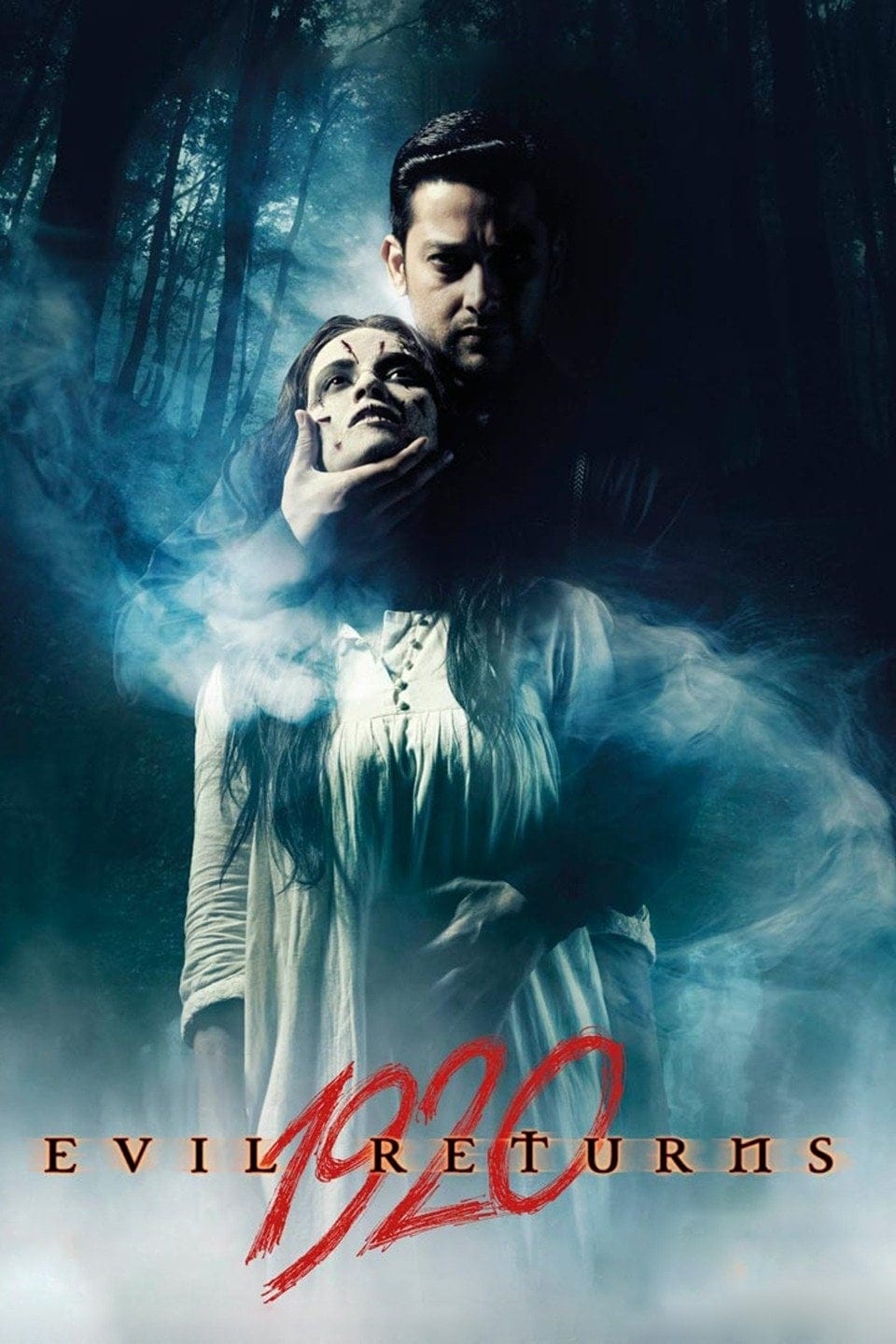 Poster for the movie "1920: Evil Returns"