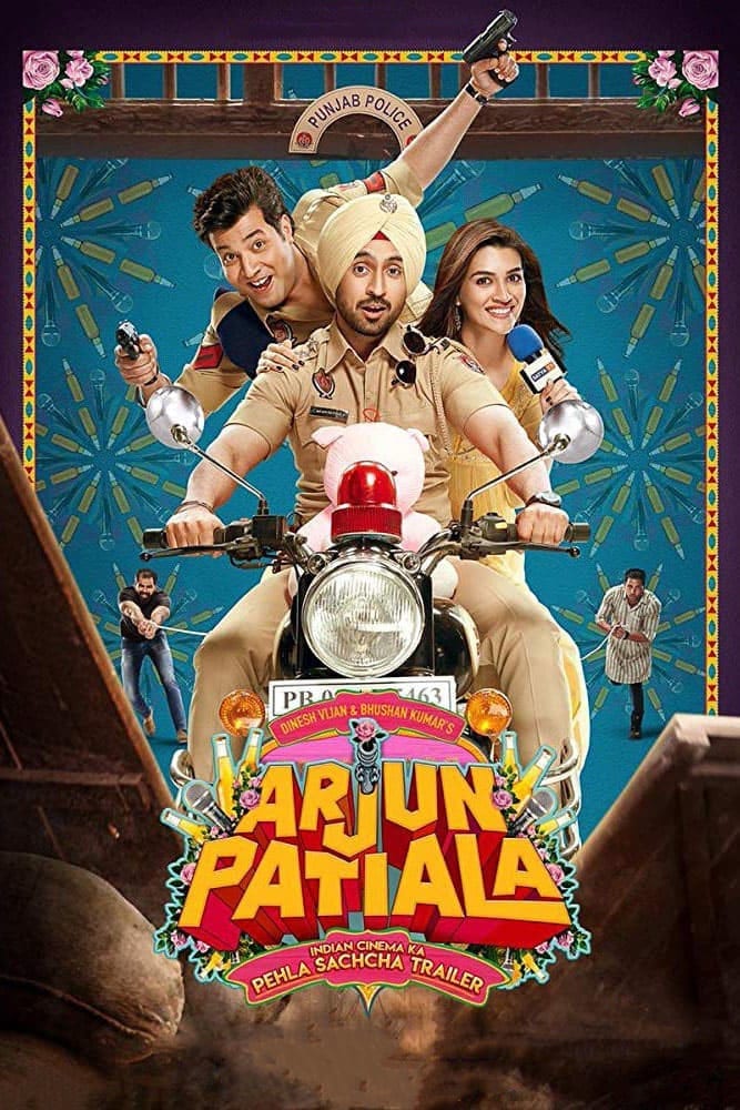 Poster for the movie "Arjun Patiala"